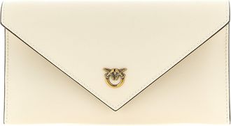 Pinko Flat Mini Portafogli Bianco-Donna