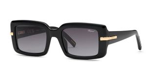 Chopard SCH413M 0BLK Mens Sunglasses Black Size 53