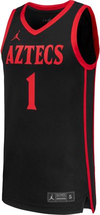 Nike San Diego State Basketball Nike Mens College Replica Jersey in Black | P32818SDSU25-BLK