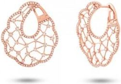 Allurez 1.84ct 14k Rose Gold Diamond Earrings