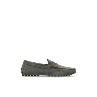 Tod's Tods, Loafers, male, Gray, Size: 10 1/2 US Gommino Loafers