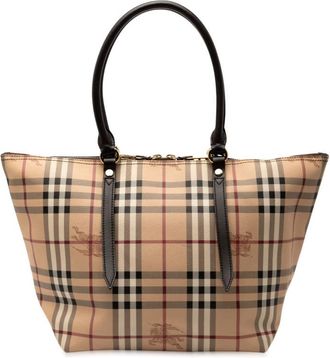 Burberry Pre-owned Burberry Small Haymarket Check Coated Canvas Salisbury Tote Ladies MDTITSIC70CHI