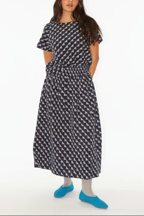 Ace & Jig Rara Reversible Midi Skirt in Dungaree at Nordstrom, Size X-Small