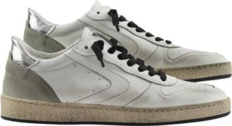 Valsport Heritage Wit Zilver Sneakers - Dames - Sneakers - Wit - 37 EU - Schoenen