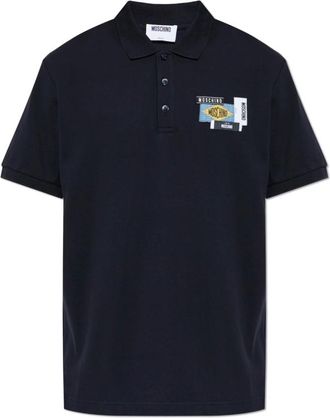 Moschino Uomo, Top, Blu, M, new