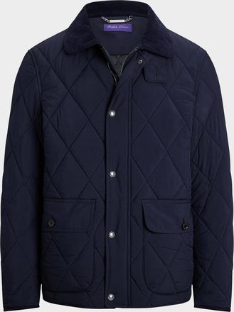 Ralph Lauren Purple Label Carleton Quilted Down Jacket