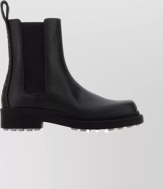 Bottega Veneta leather chelsea ankle boots