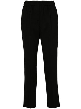 PESERICO cropped trousers - Black
