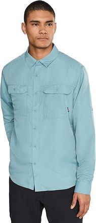 Mountain Hardwear Canyontm Long Sleeve Shirt Mens Long Sleeve Button Up Element : 2XL, Polyester