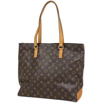 Louis Vuitton Brown Monogram Shoulder Bag Tote Bag (Pre-Owned)