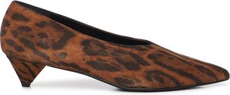 Alchimia Animal Print Nubuck Pumps