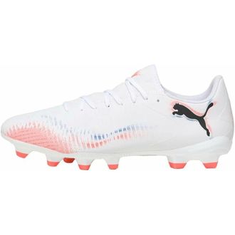 Puma Puma - Future 8 Play Fg/Ag Voetbalschoenen - Heren - Sport - Wit - Maat: 42 1/2 EU Leer