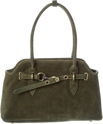 Persaman New York Shoulder Suede Bag