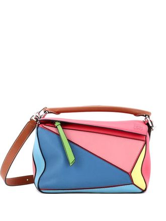 Loewe Puzzle Bag Leather Small satchel - Multicolore