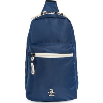 Original Penguin Sport Crossbody Bag in Navy at Nordstrom Rack