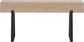SEI Furniture Sei Portil Steel Leg Console