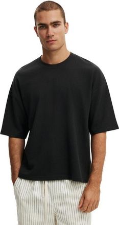 Cotton On Mens Cropped Fit T-Shirt in Washed Black Terry at Nordstrom, Size X-Small