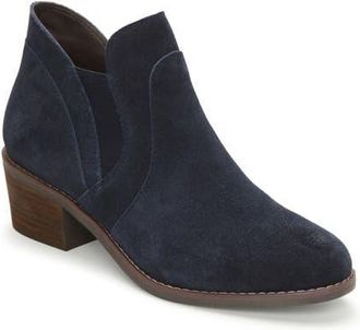 Me Too Zantos Bootie in Mykonos Blue Suede at Nordstrom, Size 9.5