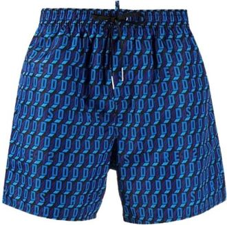 Dsquared2 Uomo, Costumi da bagno, Blu, M, new