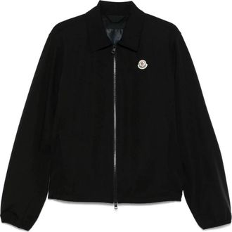 Moncler Zwarte Evandro Jas - Heren - Zomerjassen - Zwart - 3XL - Jassen