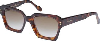 K&agrave;dor Sunglasses, unisex, Brown, Size: 52 MM Glamour