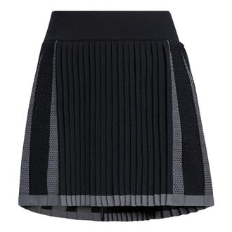 adidas (WMNS) adidas Primeknit Flare Skirt Asia Sizing Black HZ6103