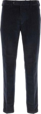 Cellar Door Stretch Corduroy Pant - Heren - Slim Fit Broeken - Blauw - XL - Leer - Broeken