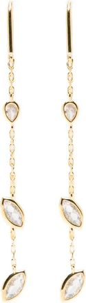 Maria Black Swift 02chain embellished earrings - Goud