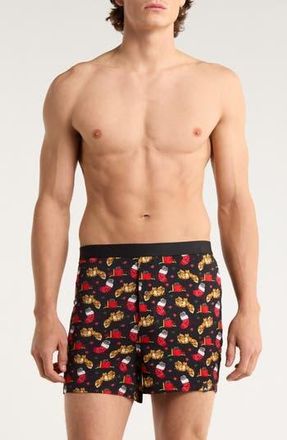 MeUndies Knit Boxers in Whisker Wonderland at Nordstrom Rack, Size Small