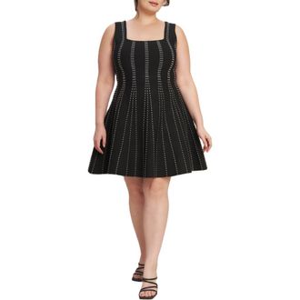 Flying Tomato Sweater Minidress in Black/Silver at Nordstrom Rack, Size 3 X