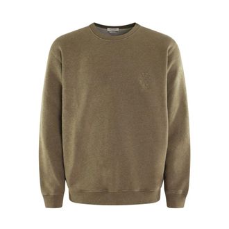 Jacob Cohen Felpa Girocollo Costina - Heren - Sweatshirts - Grijs - L - Katoen - Hoodies & sweatvesten