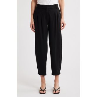 Alberta Ferretti tropical wool blend wide leg trousers from