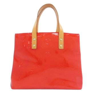Louis Vuitton Pre-owned Tote Bags, female, Red, Size: ONE SIZE Pre-owned Vernis Tote Bag