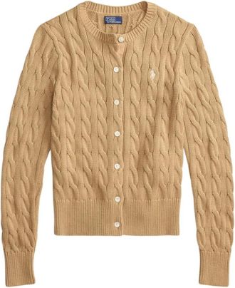 Ralph Lauren Dames, Truien, Beige, Maat: M Katoen
