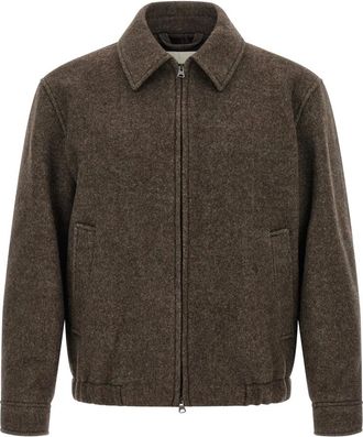 Dunst Dunst Jacket - Heren - Jassen - Bruin - Maat: S Wol