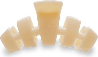 Teleties Medium Classic Claw Clip in Almond Beige at Nordstrom