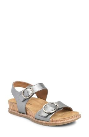 COMFORTIVA Gibson Slingback Platform Wedge Sandal in Warmstone at Nordstrom, Size 7.5
