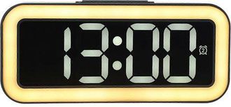 OEM Este Gran Despertador Digital Cuenta Con Una Pantalla Led Que Muestra La Fecha Y La Temperatura, E Incluye Luz Nocturna. Ideal Para Dormitorios Y Ofic