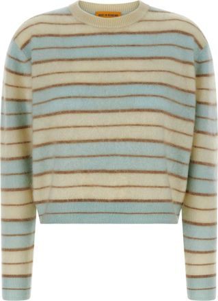 Guest In Residence Grizzly Stripe Crew Maglioni Multicolor-Donna