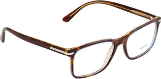 Prada Demo Rectangular Mens Eyeglasses PR 14WV ZXH1O1 54
