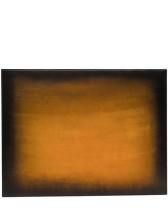 S.T. Dupont Tappetino da scrivania con logo goffrato - Giallo