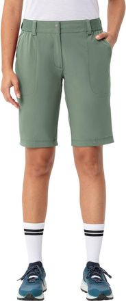 Vaude Trekkingshorts VAUDE WOMENS FARLEY STRETCH SHORTS II, Damen, Gr. 34, N-Gr, agave, Obermaterial: 89% Polyamid, 11% Elasthan, Hosen Trekkingshorts, f&uuml;r 