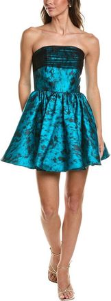 Rene Ruiz Sweetheart Flare Hem Mini Dress