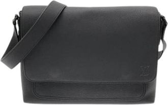 Louis Vuitton Pre-owned Shoulder Bag - Dames - Vintage Schoudertas - Zwart - ONE Size - Leer - Vintage