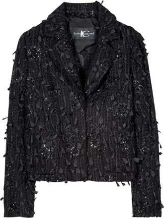 Luisa Cerano Blazer - Dames - Blazers - Zwart - M - Jassen