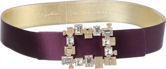 Roger Vivier Satin Belt