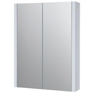 Urban Mirror Bathroom Cabinet 500mm Wide - White - (urban)