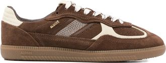 Alohas Alohas Tb.490 Rife cacao- en gebroken witte leren sneakers