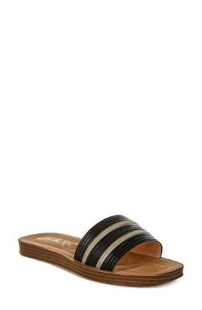 London Rag Zosaya Slide Sandal in Black at Nordstrom Rack, Size 10