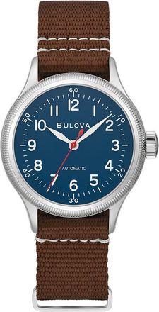 Bulova Military Nylon A-11 Hack Automatic Watch
